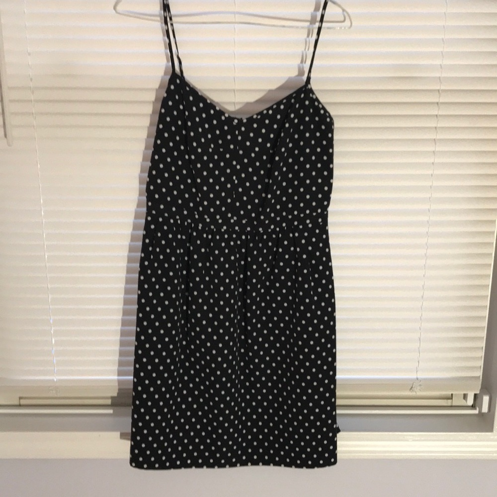 J Crew polka dot dress